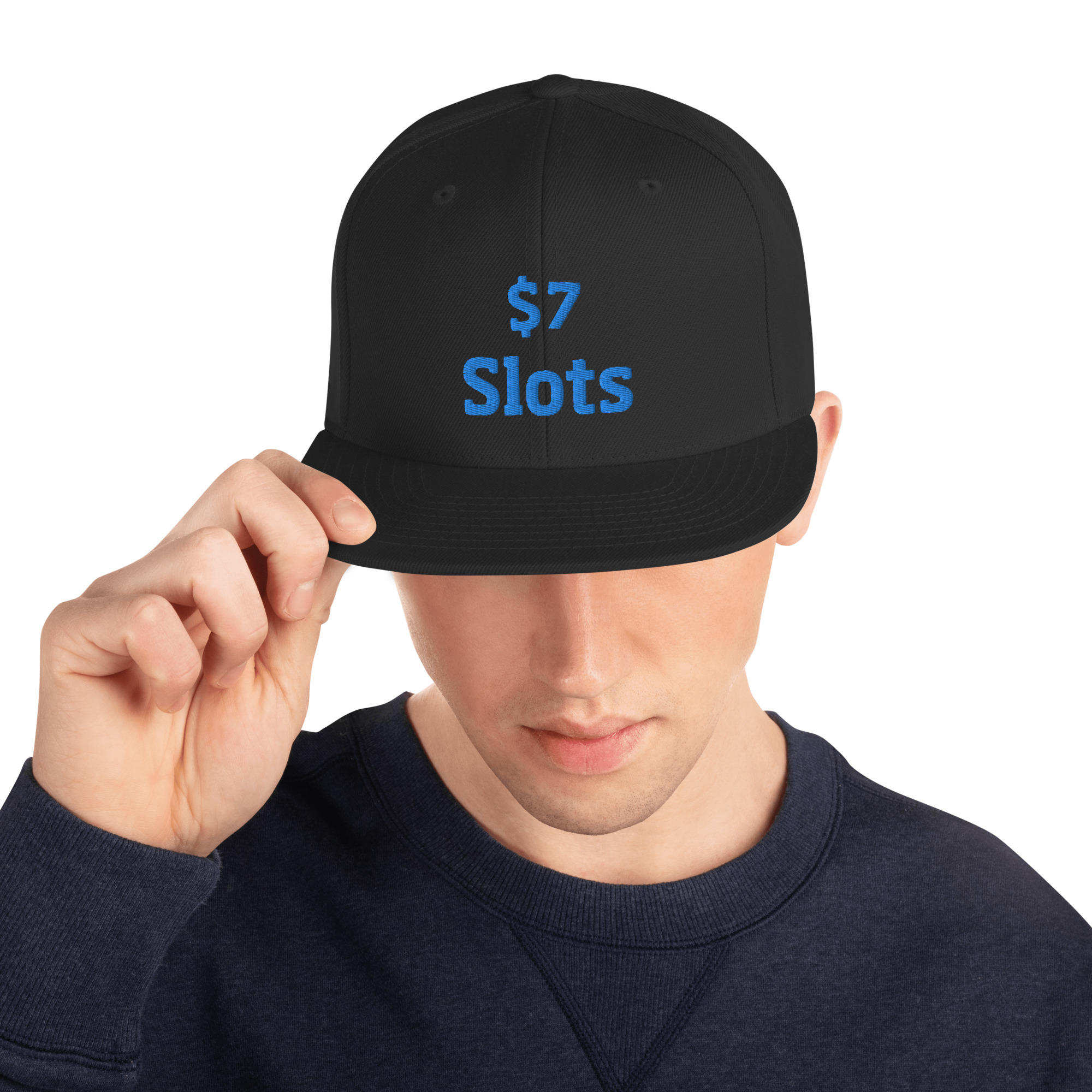 $7 Slots Snapback Hat - Image 4