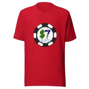 On Sale - $& Slots Poker Chip Logo Unisex t-shirt