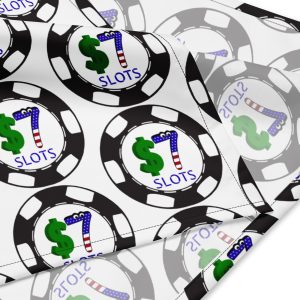 $7 Slots Poker Chip Logo bandana