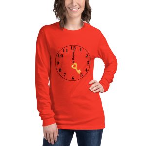 Timing is key Unisex Long Sleeve Tee