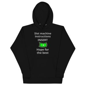Slot Machine instructions Unisex Hoodie