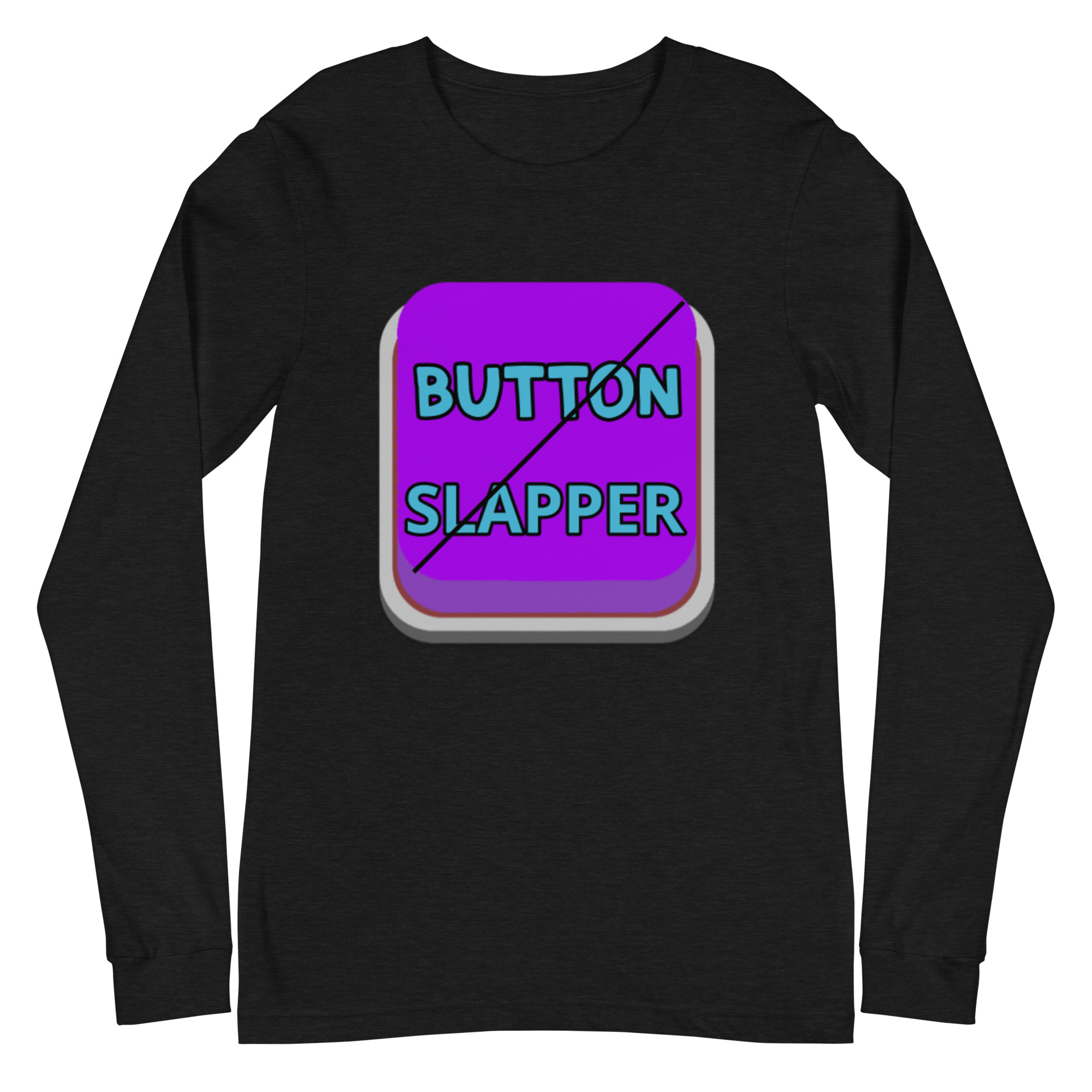 Button Slapper Unisex Long Sleeve Tee - Image 2