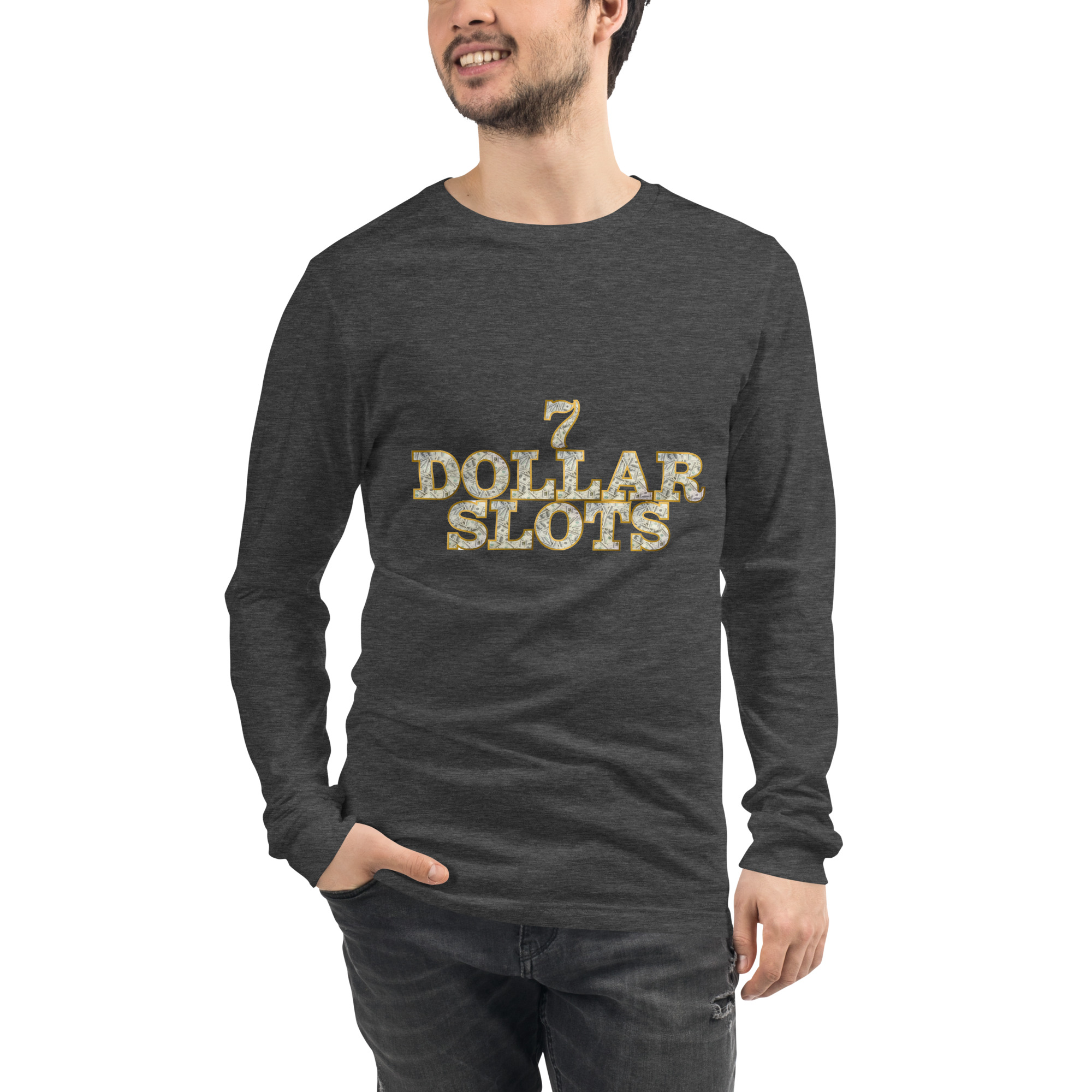 7 Dollar Slots Unisex Long Sleeve Tee - Image 13