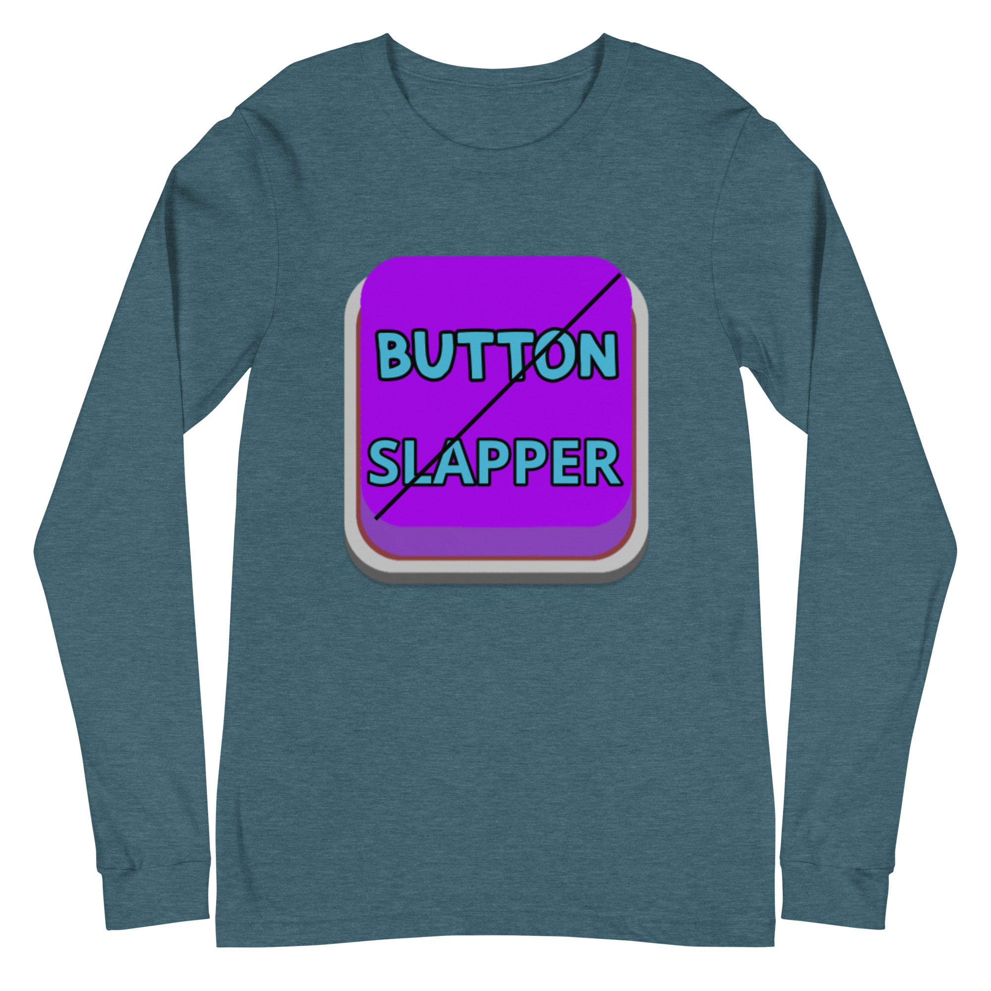 Button Slapper Unisex Long Sleeve Tee - Image 19
