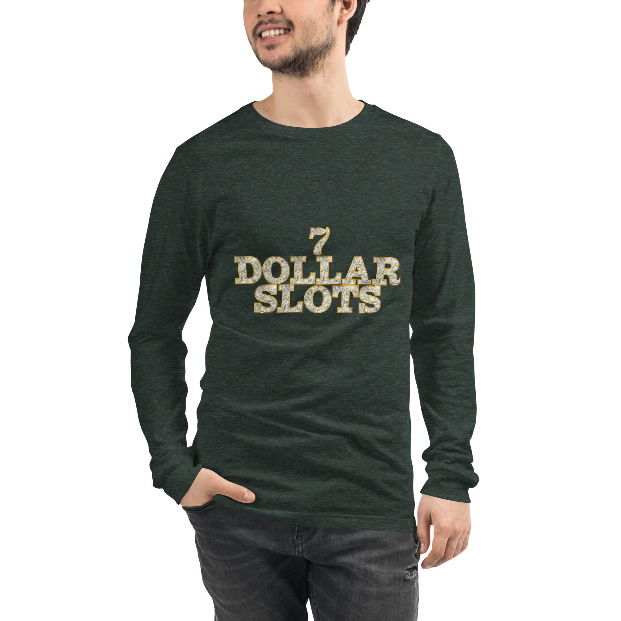 7 Dollar Slots Unisex Long Sleeve Tee - Image 11