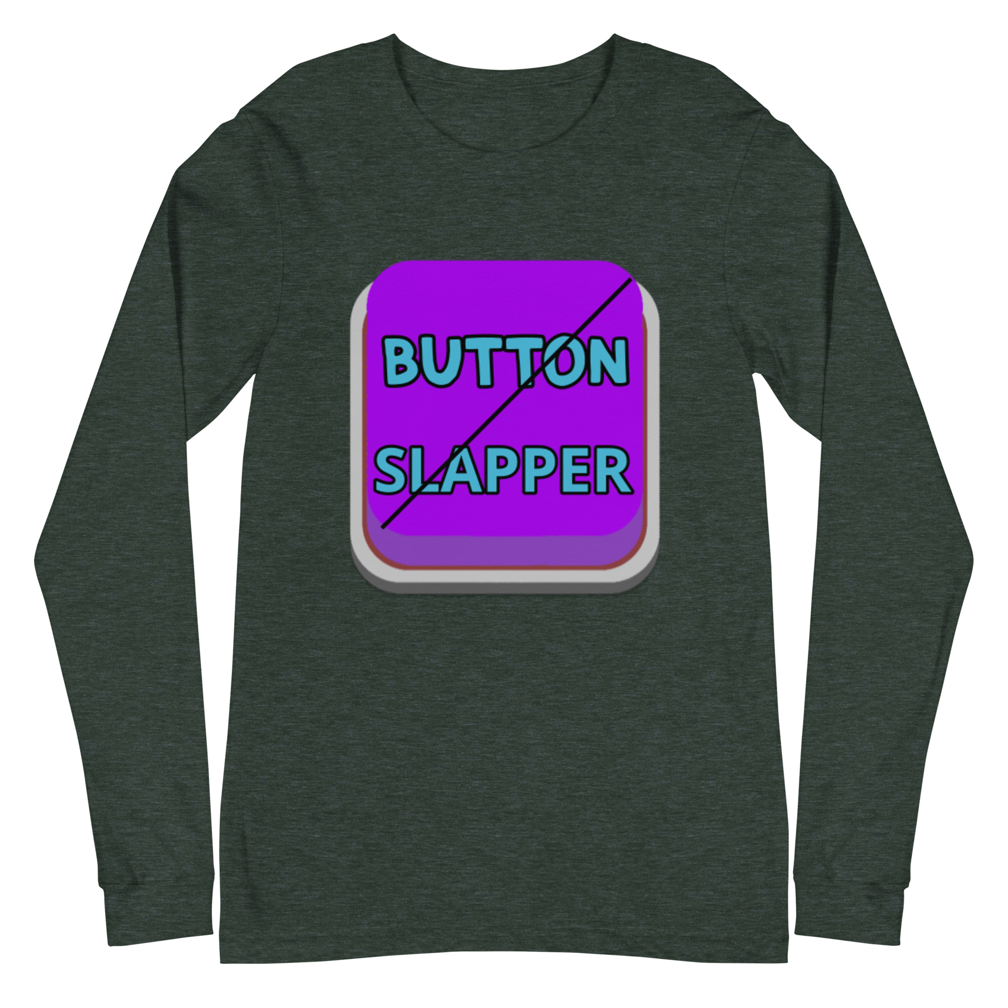 Button Slapper Unisex Long Sleeve Tee - Image 12