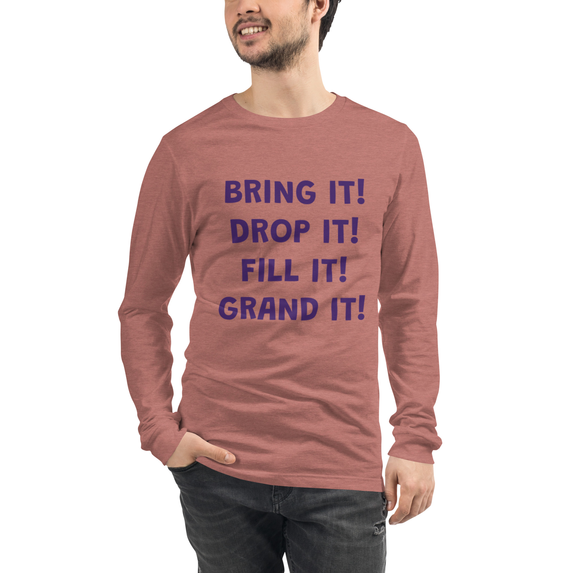 Bring it! Unisex Long Sleeve Tee - Image 11