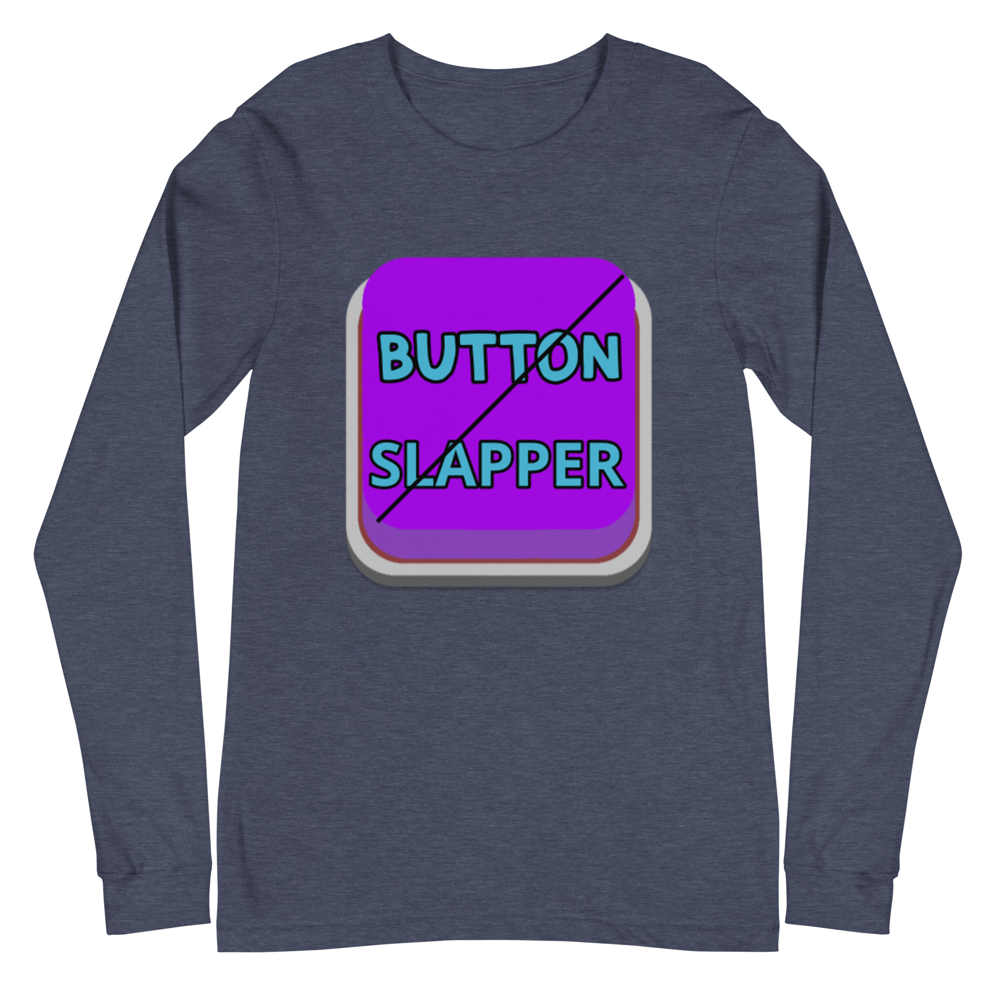 Button Slapper Unisex Long Sleeve Tee - Image 17