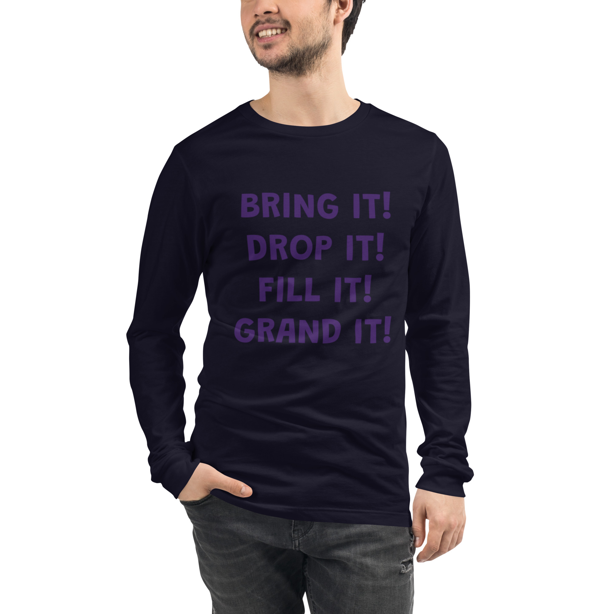 Bring it! Unisex Long Sleeve Tee - Image 4