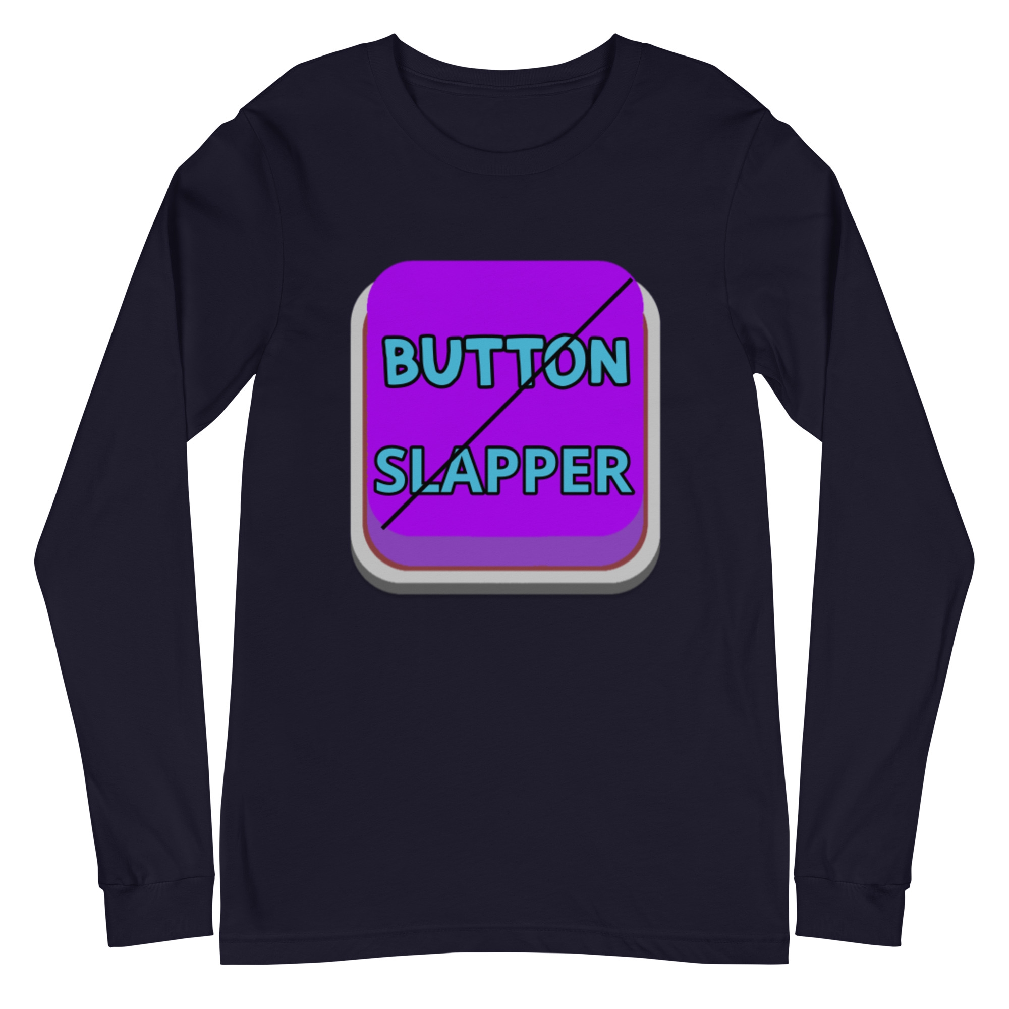 Button Slapper Unisex Long Sleeve Tee - Image 6