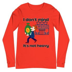 I don't mind it's not heavy Unisex Long Sleeve Tee