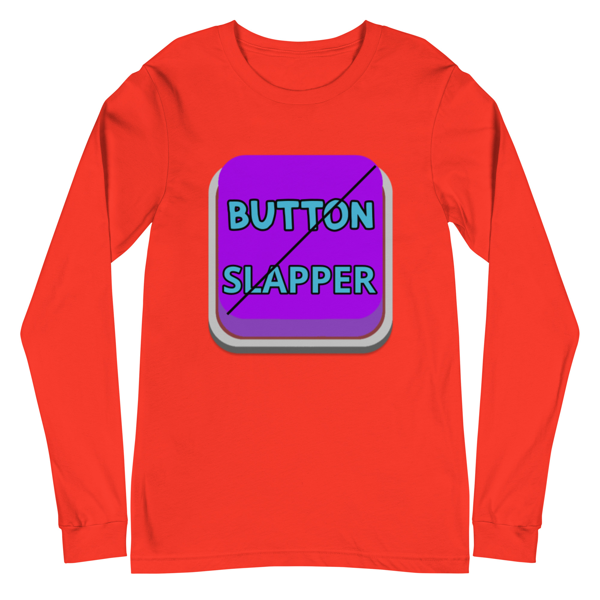 Button Slapper Unisex Long Sleeve Tee - Image 21