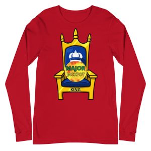 Major Jackpot King Unisex Long Sleeve Tee