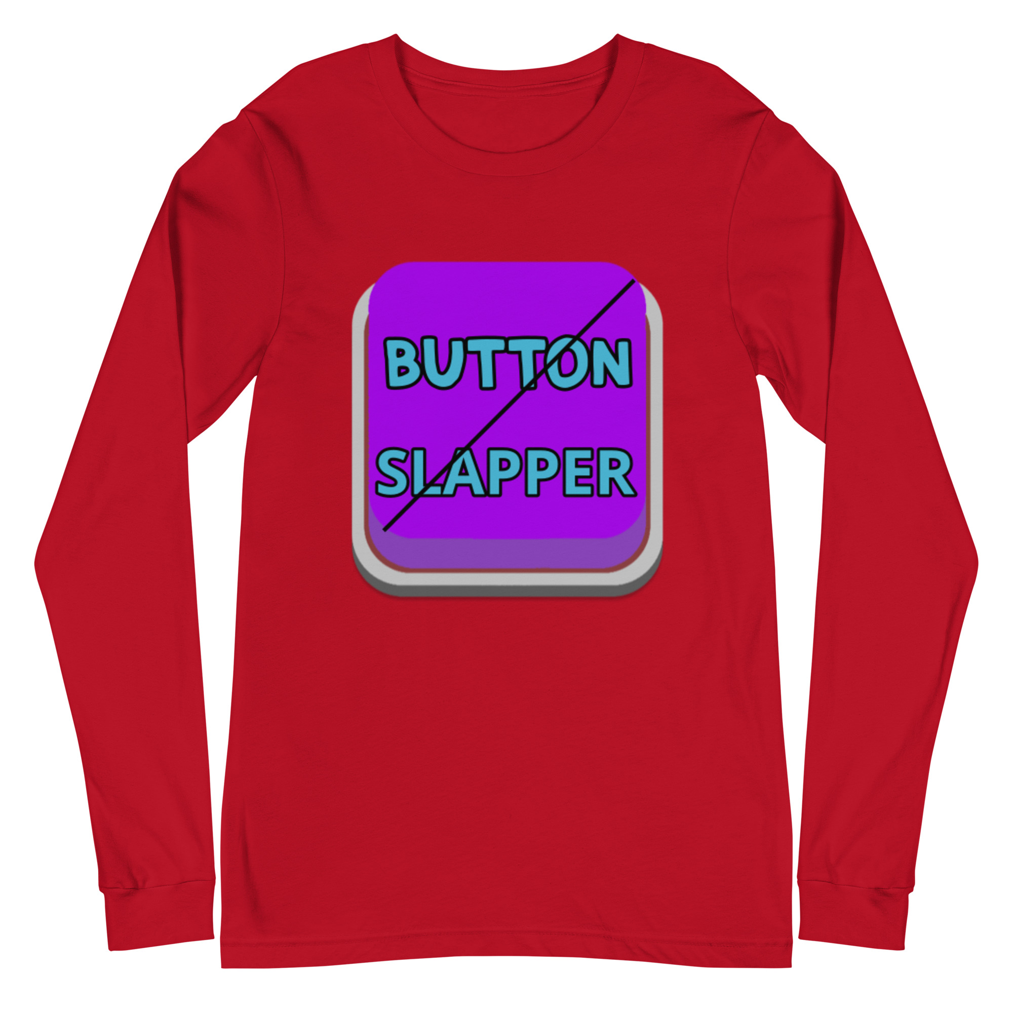 Button Slapper Unisex Long Sleeve Tee - Image 10