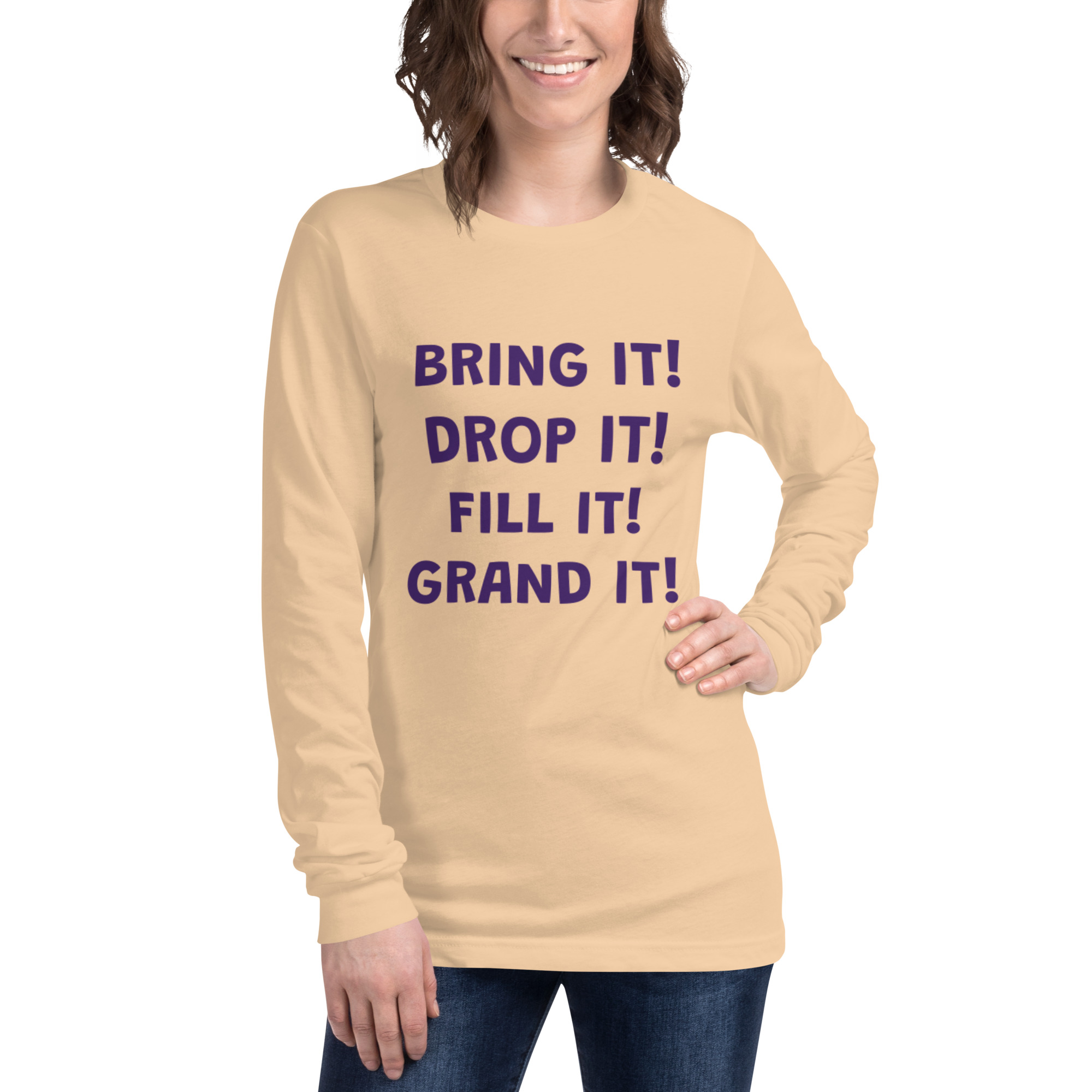Bring it! Unisex Long Sleeve Tee - Image 5