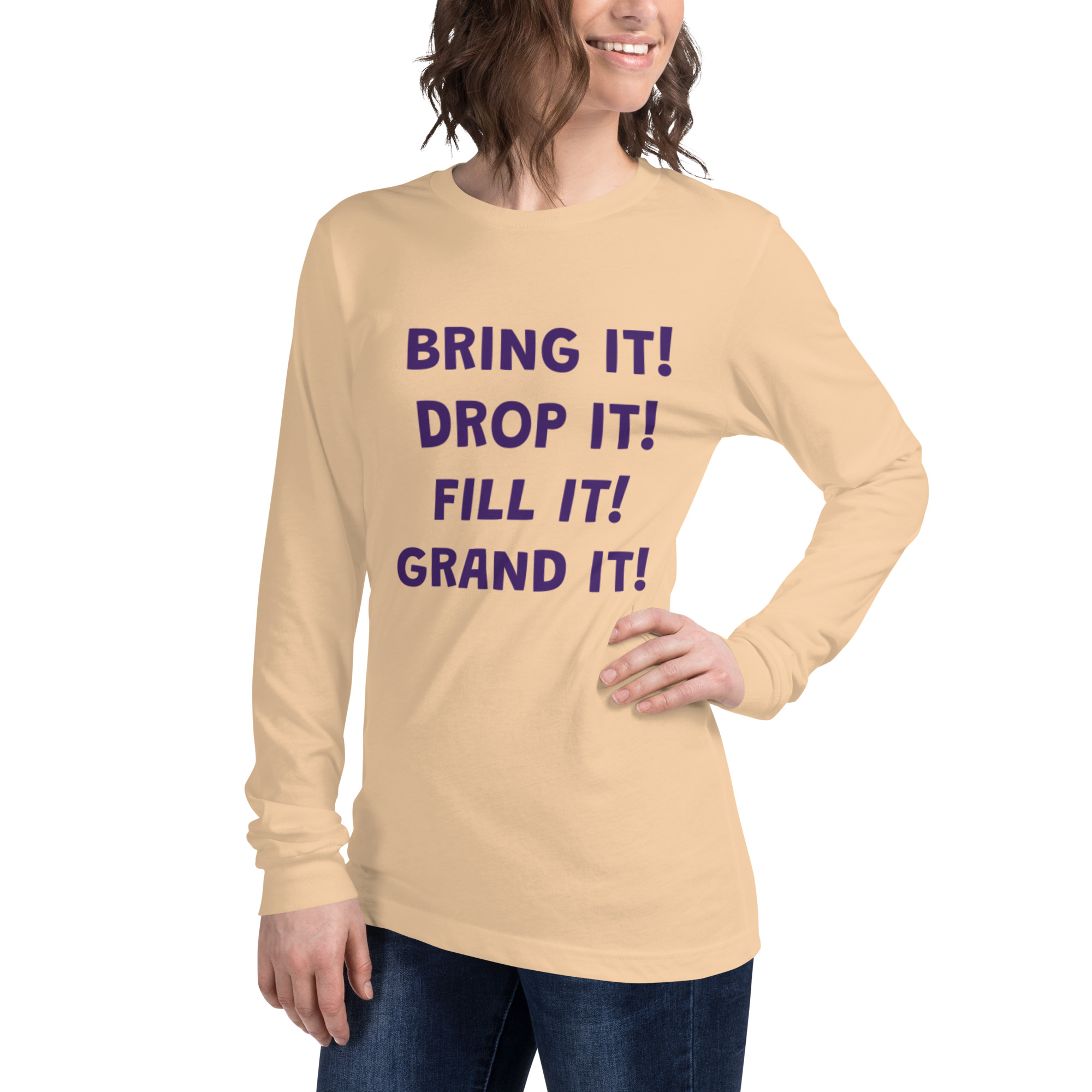 Bring it! Unisex Long Sleeve Tee - Image 6