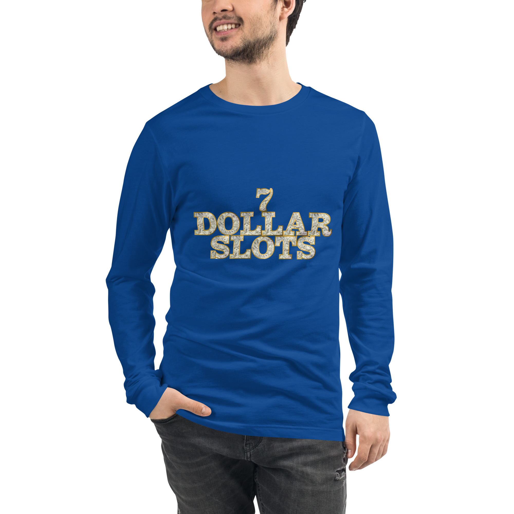 7 Dollar Slots Unisex Long Sleeve Tee - Image 15