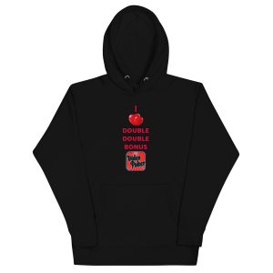 I love double double bonus poker Unisex Hoodie