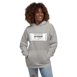 Seven Dollar Slots Cashout Ticket Unisex Hoodie