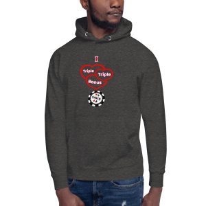 I love triple triple bonus poker Unisex Hoodie