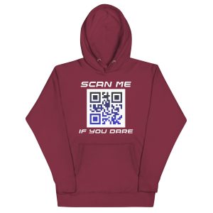 Custom Scan me if you dare Unisex Hoodie