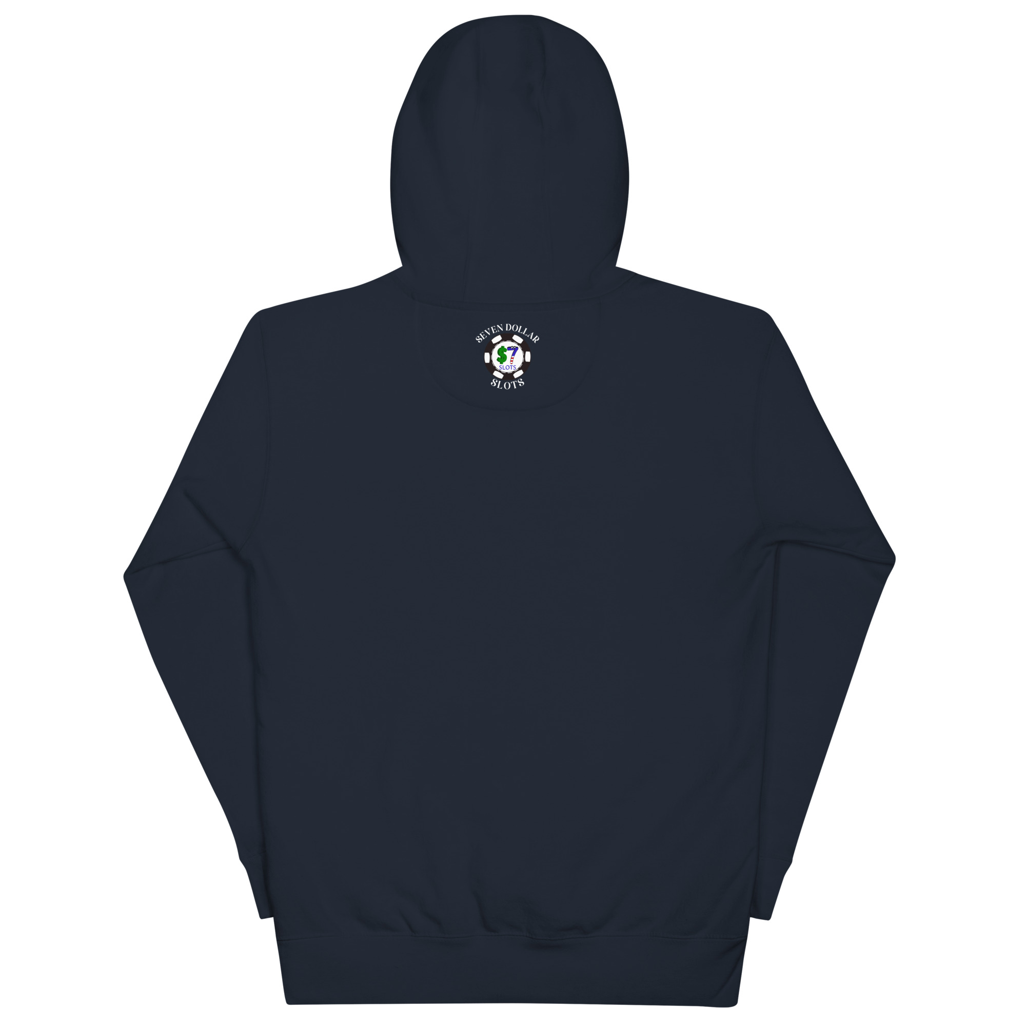 Crossword in white Unisex Hoodie - Image 4