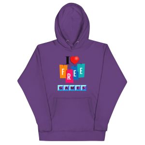 I love free games Unisex Hoodie