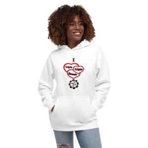 I love triple triple bonus poker Unisex Hoodie