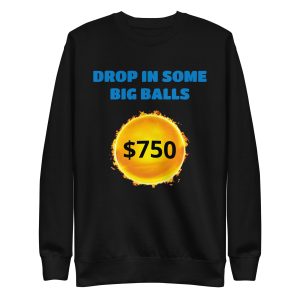 Drop in some big balls Unisex Premium Sweatshirt