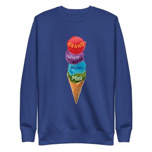 Mini Minor Major Grand Cone Unisex Premium Sweatshirt