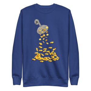 COIN SHOWER Unisex Premium Sweatshirt