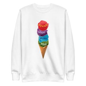 Mini Minor Major Grand Cone Unisex Premium Sweatshirt