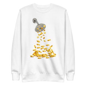 COIN SHOWER Unisex Premium Sweatshirt