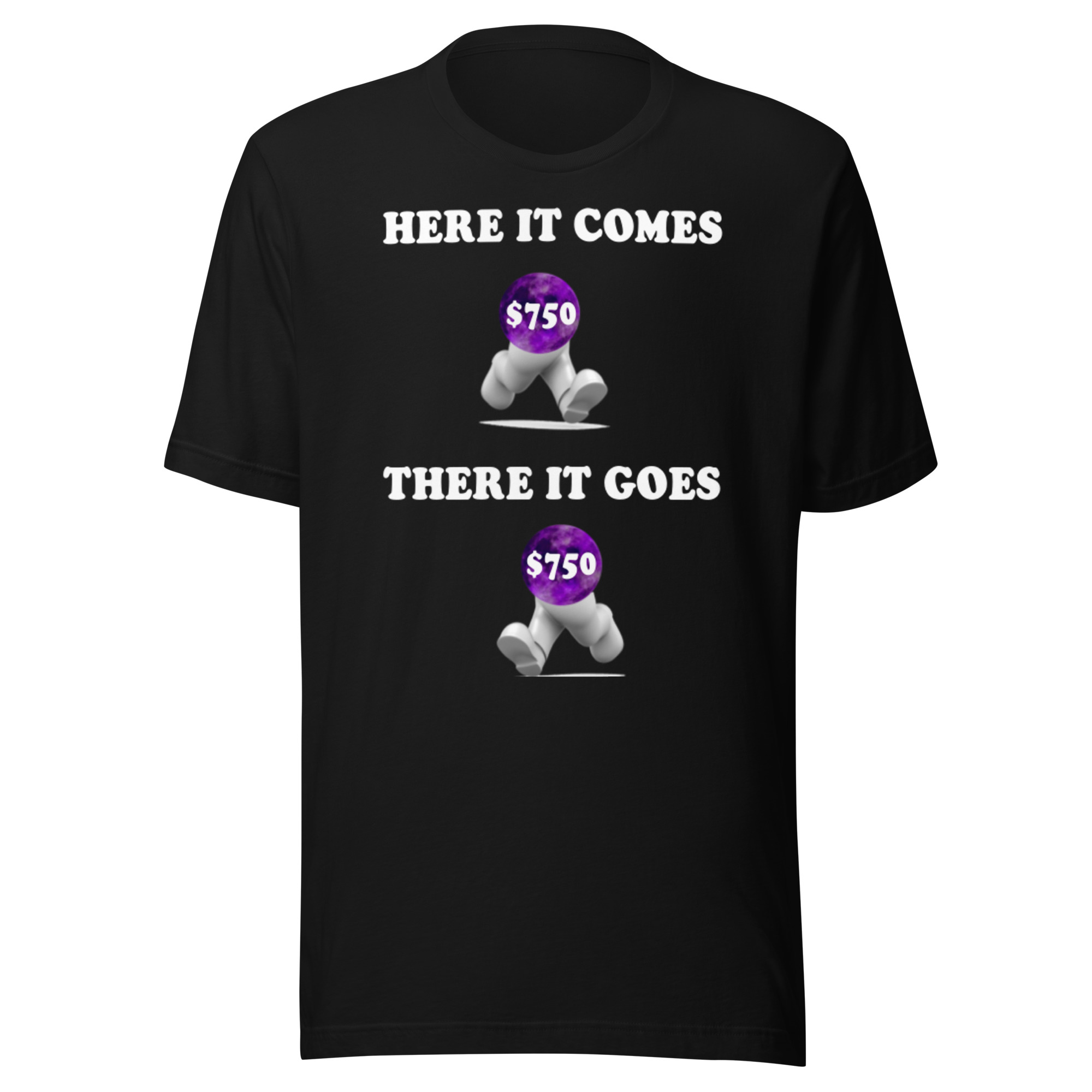 Here it comes there it goes Unisex t-shirt - Image 2