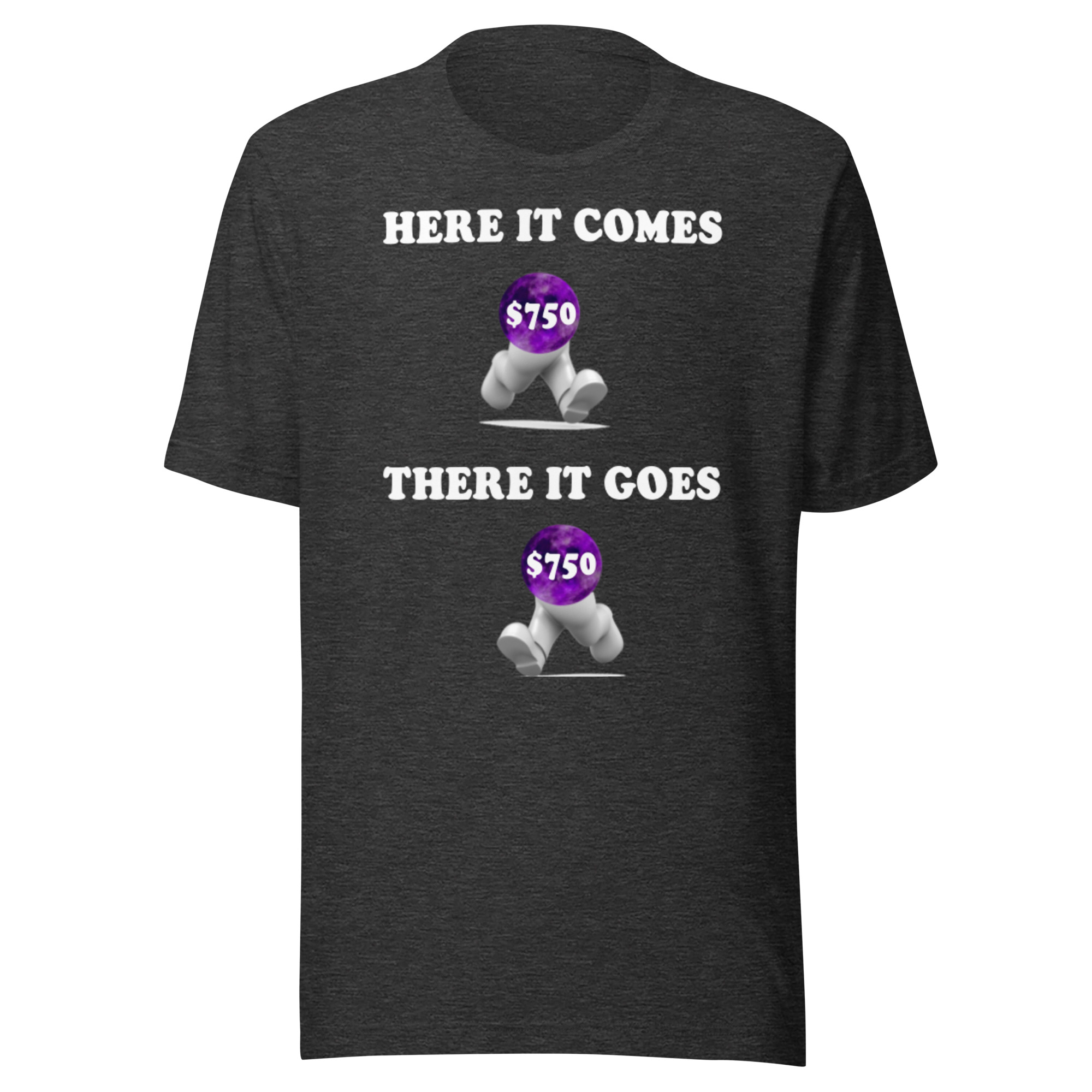 Here it comes there it goes Unisex t-shirt - Image 12