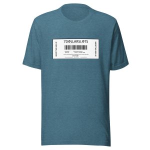Seven Dollar Slots Cashout Ticket Unisex t-shirt