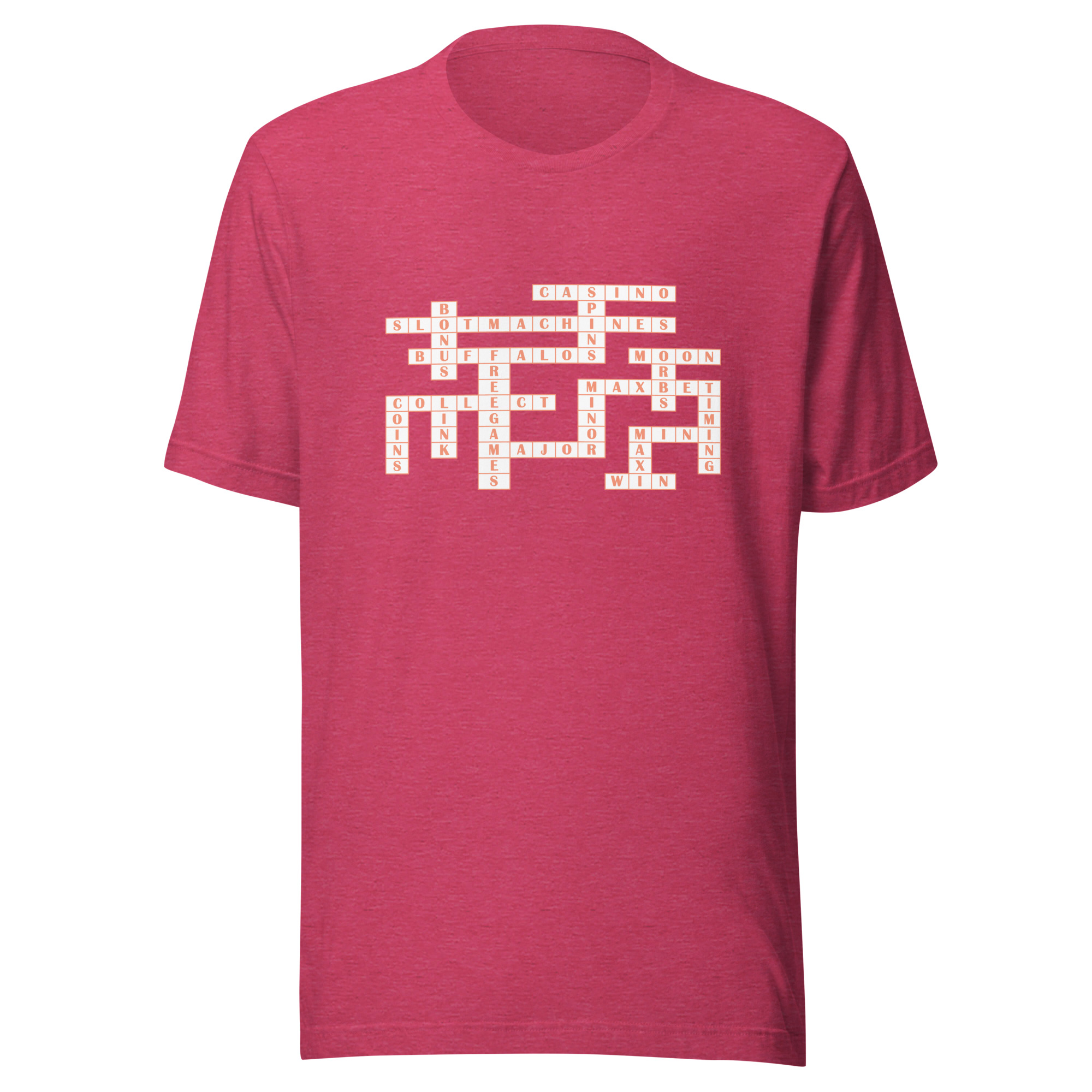Crossword in white Unisex t-shirt - Image 15