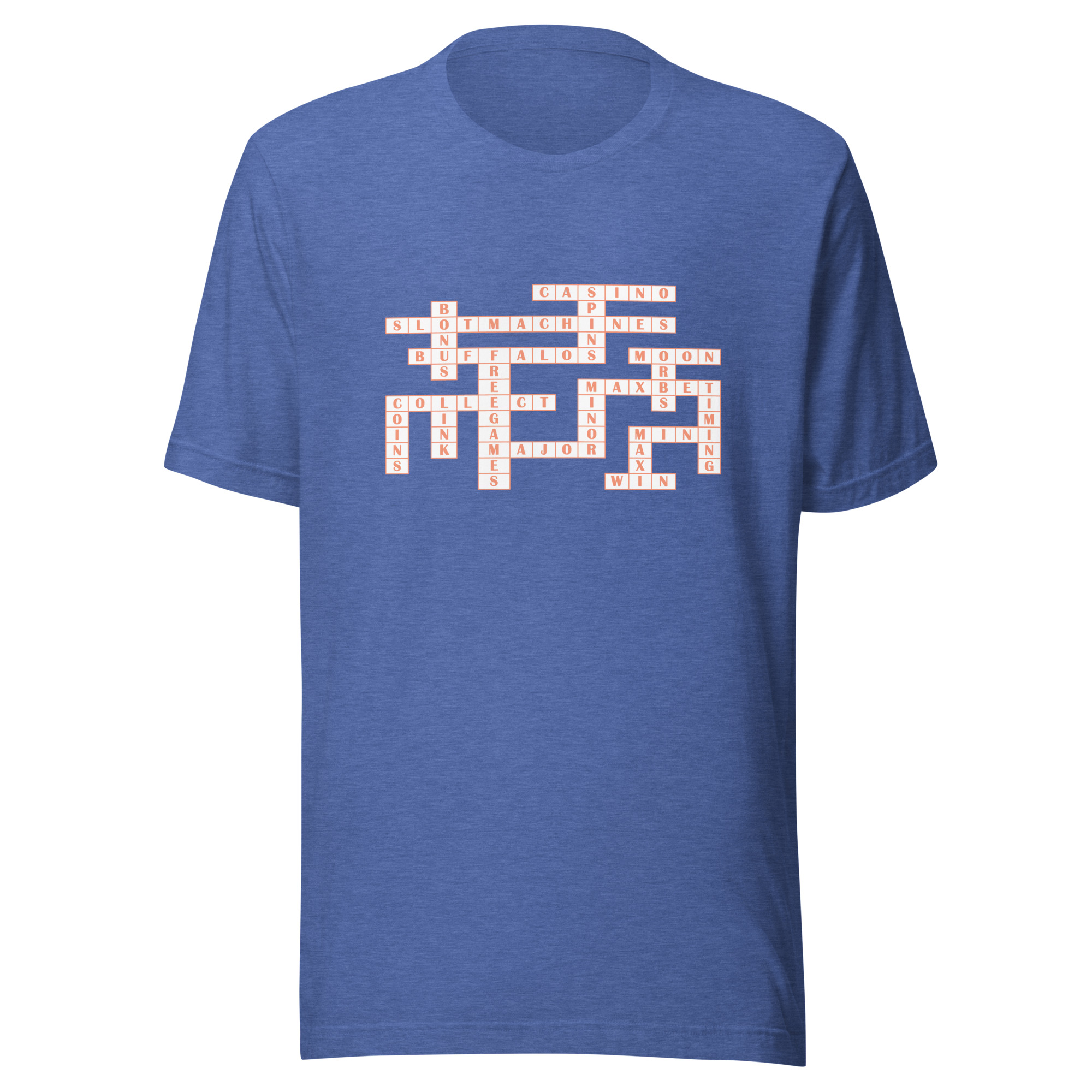 Crossword in white Unisex t-shirt - Image 19