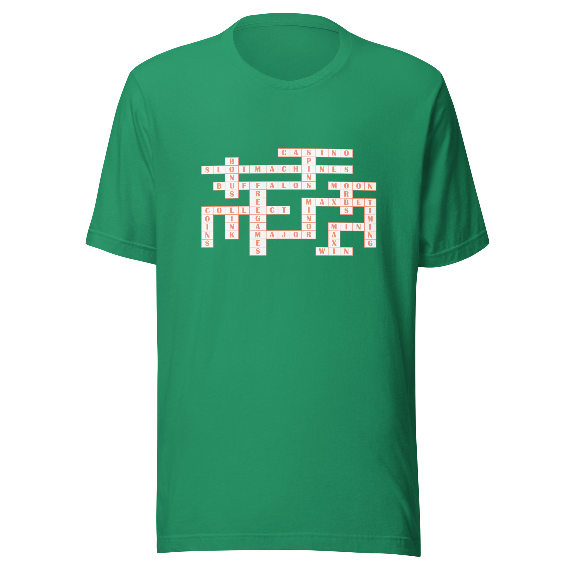 Crossword in white Unisex t-shirt - Image 23