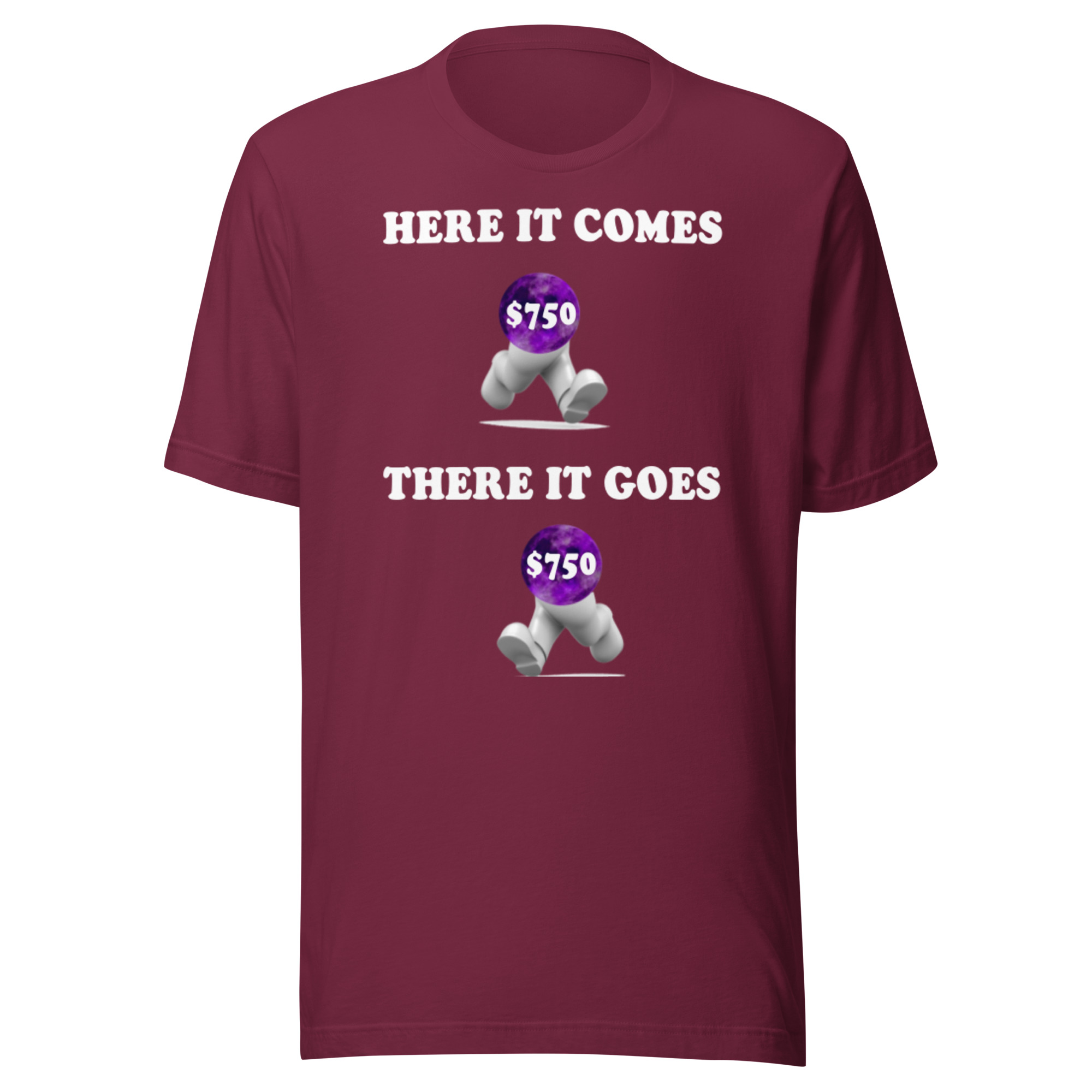 Here it comes there it goes Unisex t-shirt - Image 6