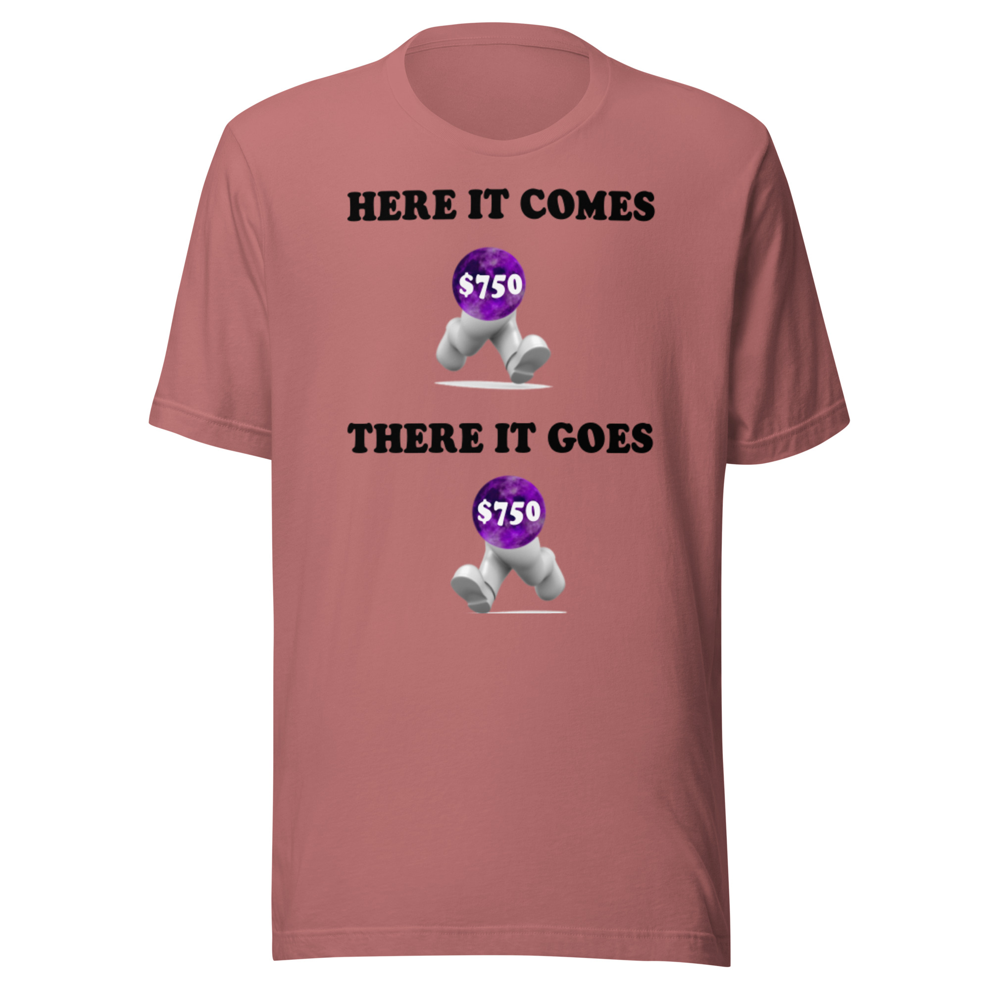 Here it comes there it goes Unisex t-shirt - Image 2