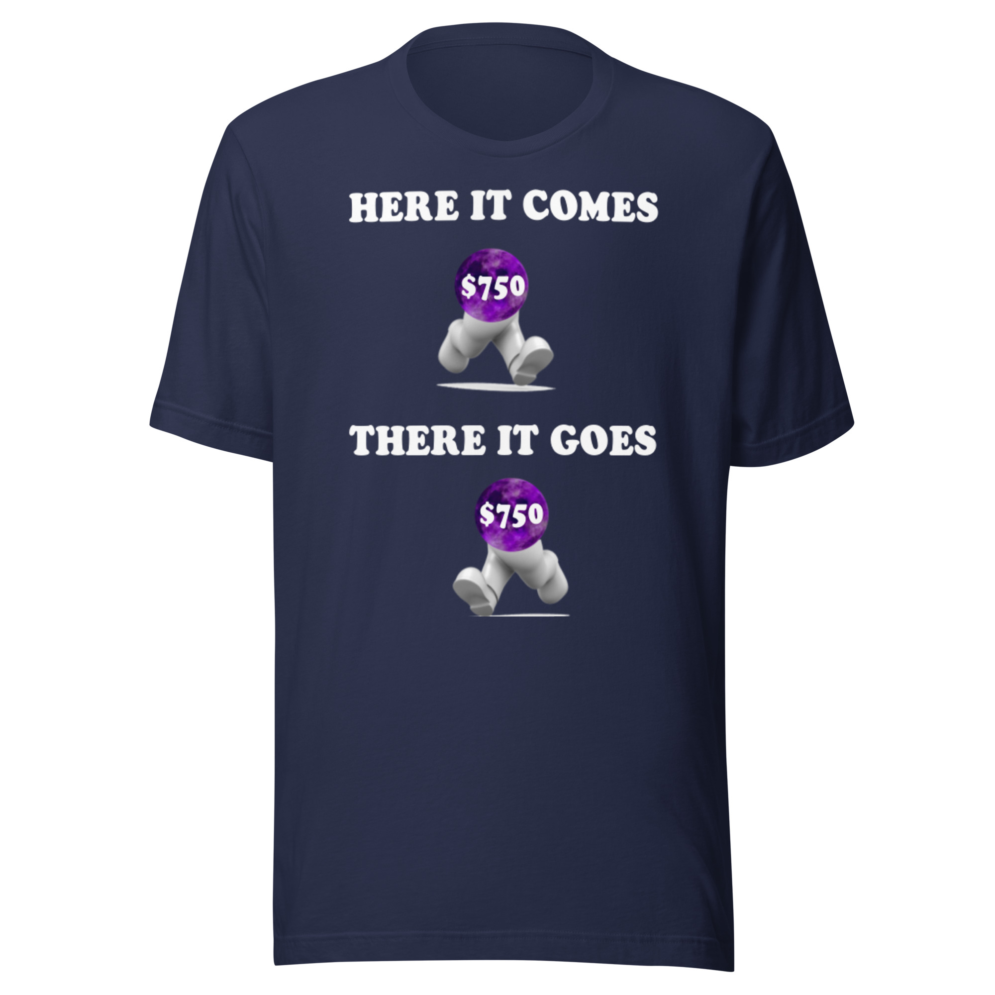Here it comes there it goes Unisex t-shirt - Image 4