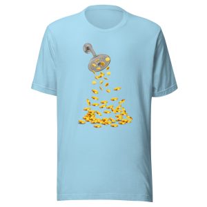 COIN SHOWER Unisex t-shirt