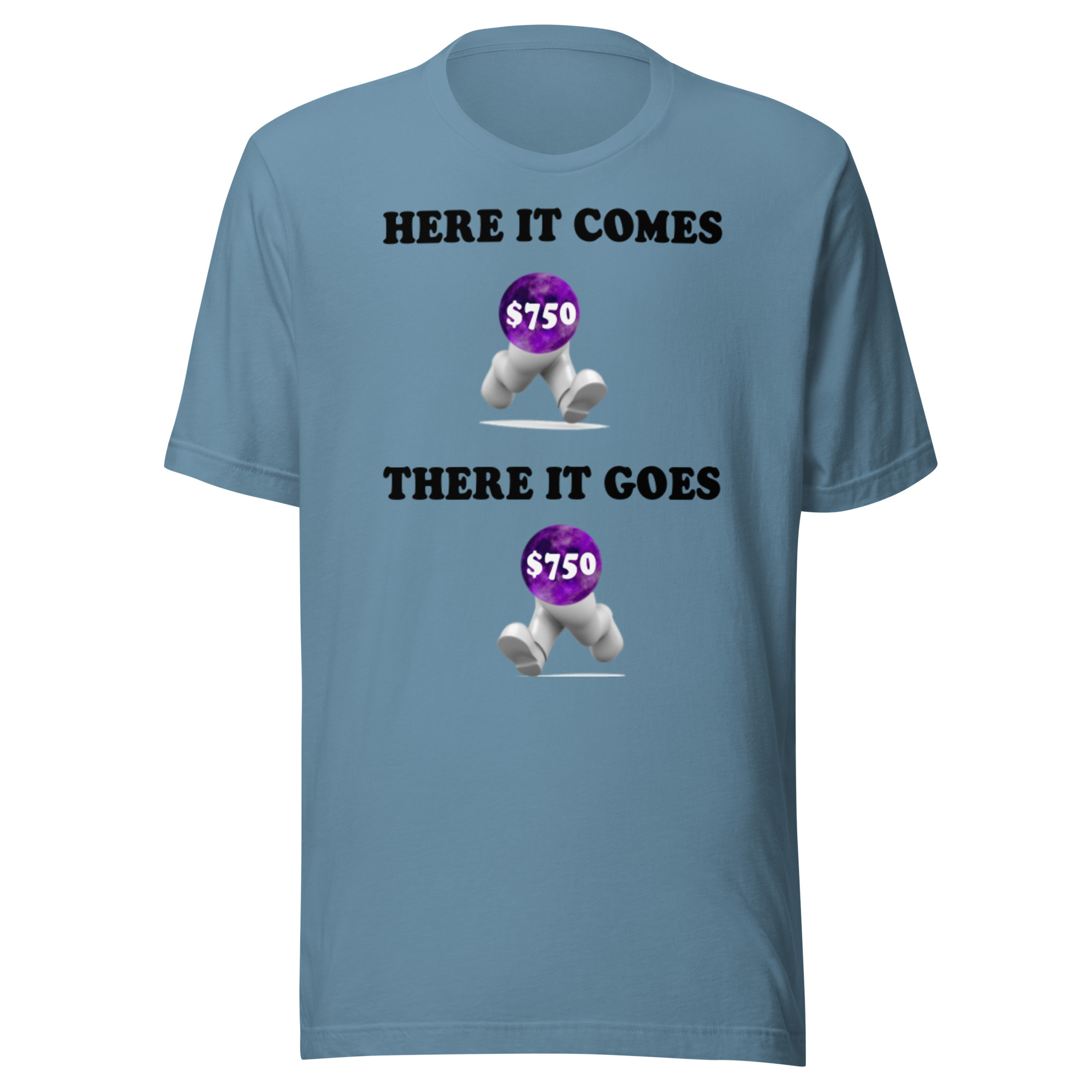 Here it comes there it goes Unisex t-shirt - Image 4