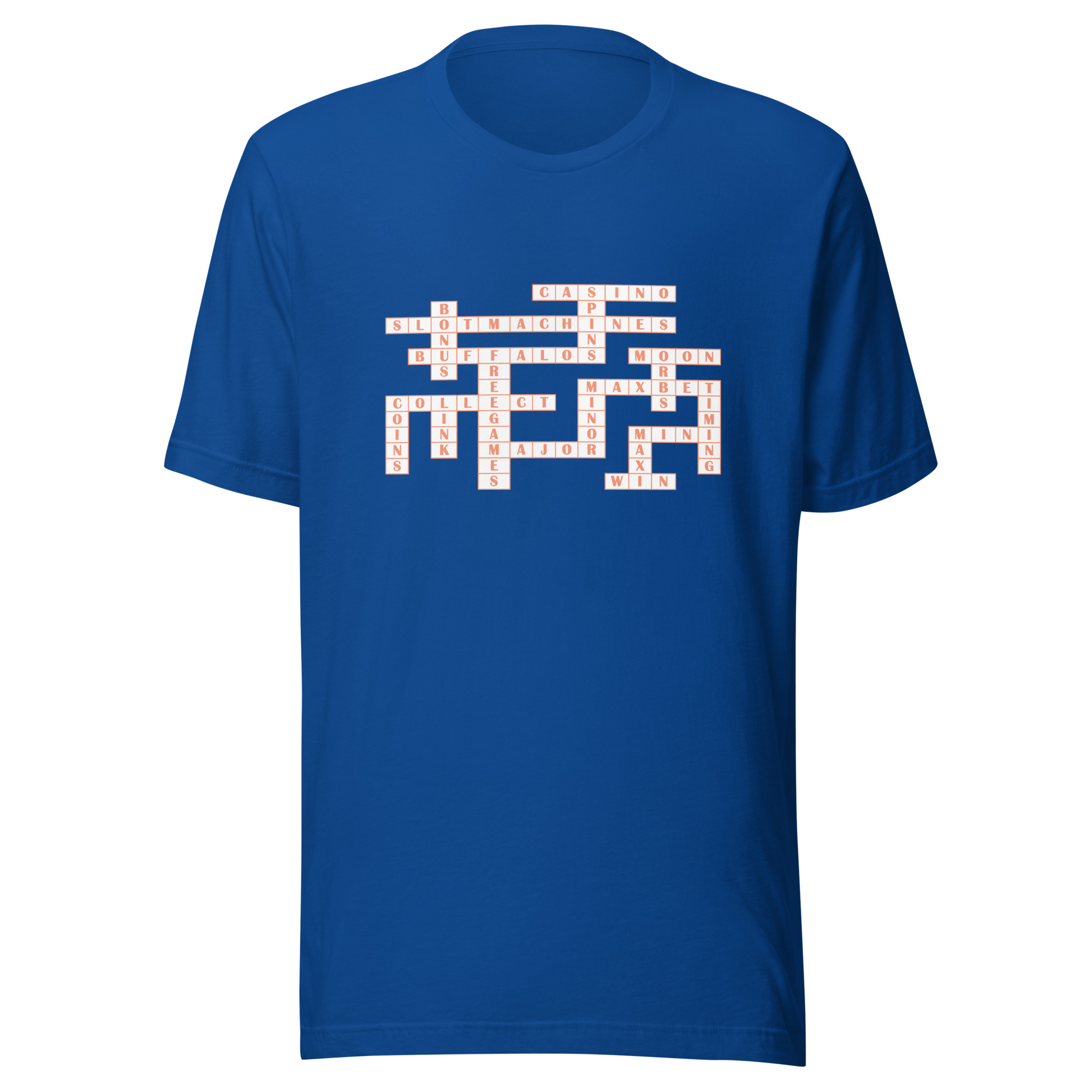 Crossword in white Unisex t-shirt - Image 11