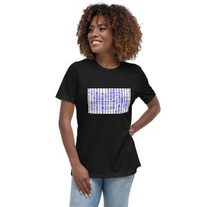 Search-a-Word in white Women's Relaxed T-Shirt