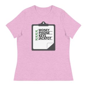 Money Phone Keys Jackpot Women's Relaxed T-Shirt