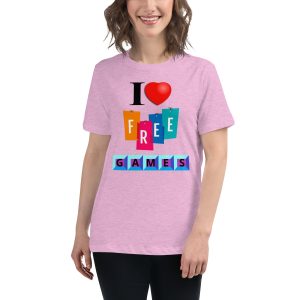 I love free games Women's Relaxed T-Shirt