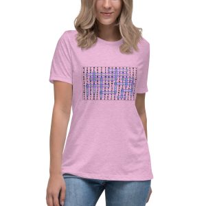 Search-a-Word in black Women's Relaxed T-Shirt