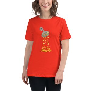 COIN SHOWER Women's Relaxed T-Shirt